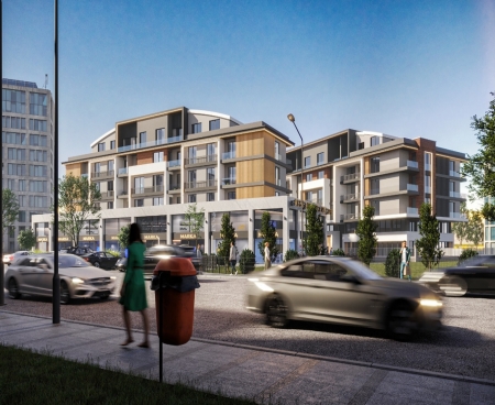 FLATS IN A COMPLEX WITH INFRASTRUCTURE FROM A CONSTRUCTION COMPANY