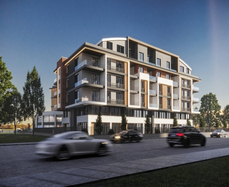 FLATS IN A COMPLEX WITH INFRASTRUCTURE FROM A CONSTRUCTION COMPANY